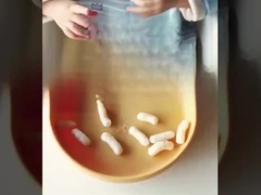 ピンク 子供 トレイ プレート スプーン と 容器 と 鉢