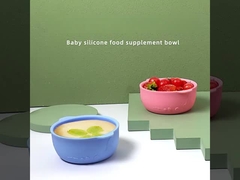 ビナウラル 丸い 子供用 シリコンプレート 92グラム 個別化