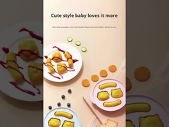 ユニセックス ベビープレートとボウル フタラートフリー 食事の時間には必須